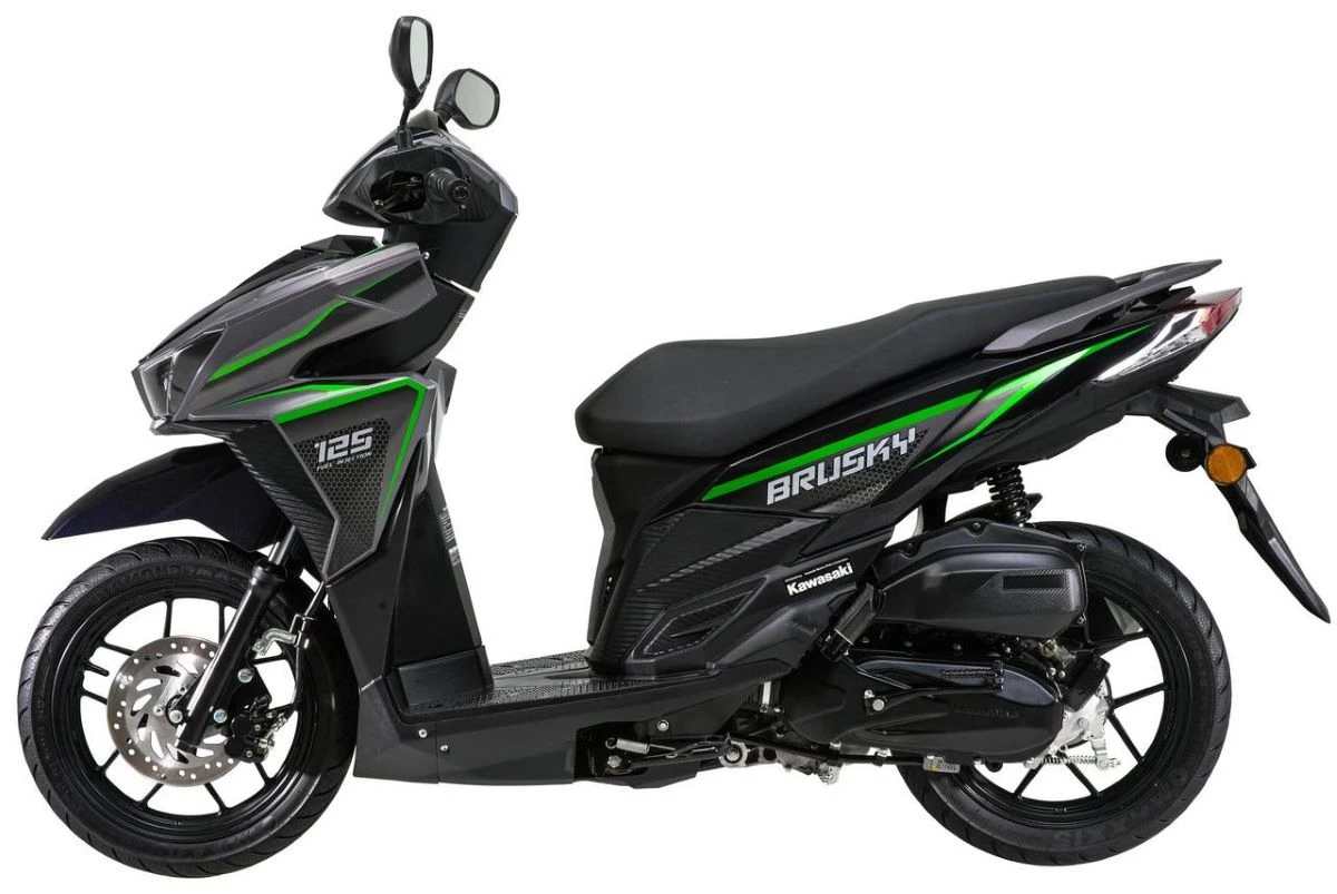 Kawasaki Siap Masuk Pasar Motor Matic Indonesia dengan Brusky 125