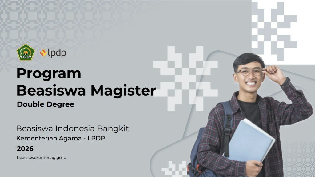 Kemenag Buka Pendaftaran Beasiswa Magister Gelar Ganda hingga Akhir Mei 2026