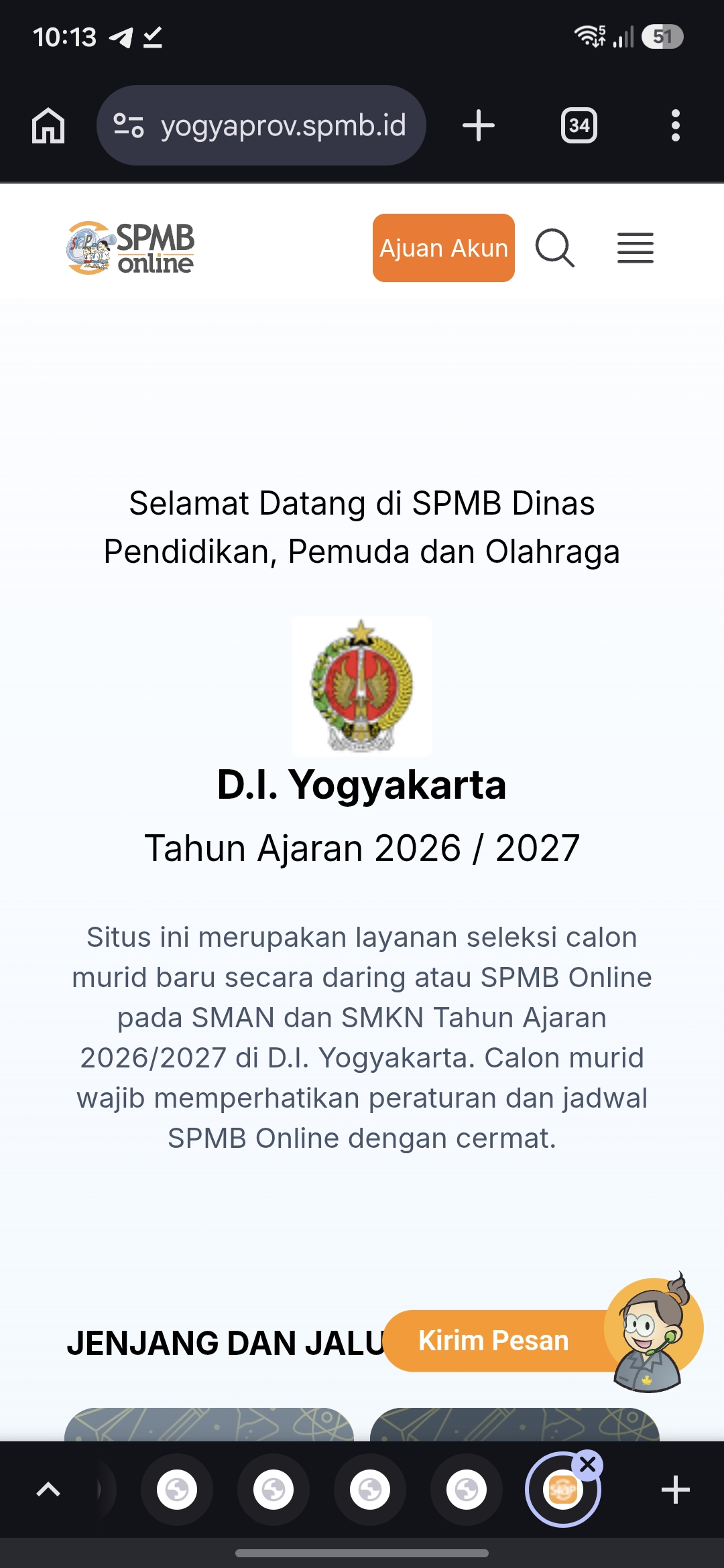 SPMB SMA SMK DIY 2026: Jadwal Lengkap dan Cara Daftar