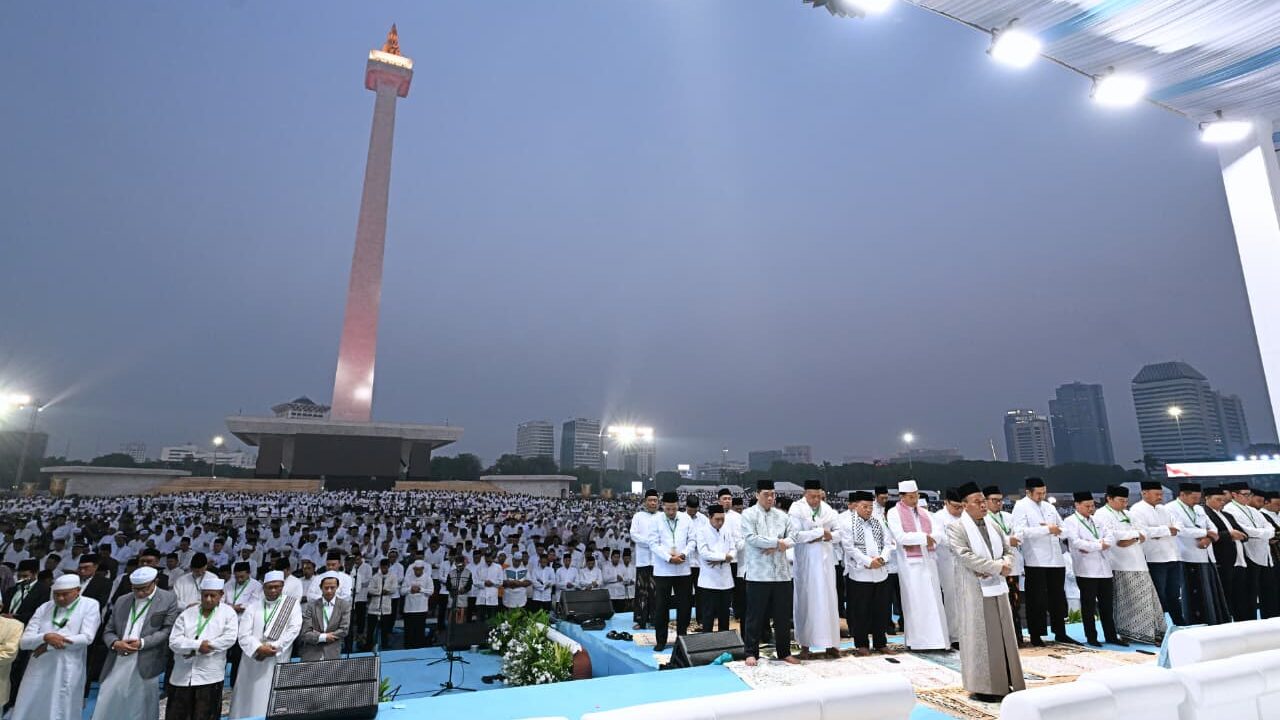 100 Ribu Peserta Ikuti Zikir dan Doa Kebangsaan HUT ke-81 RI