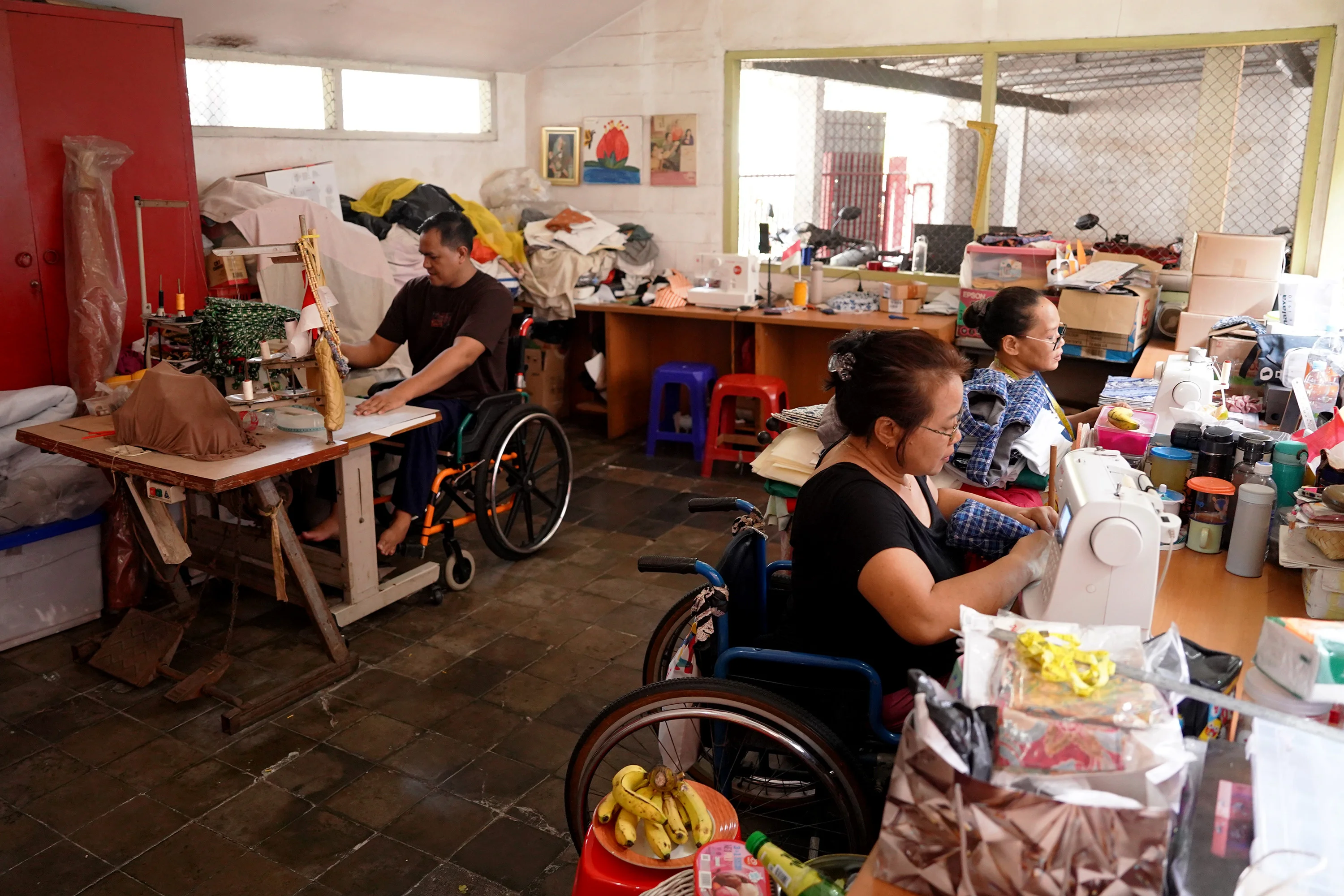 Karya Penyandang Disabilitas Wisma Cheshire Menembus Pasar Digital