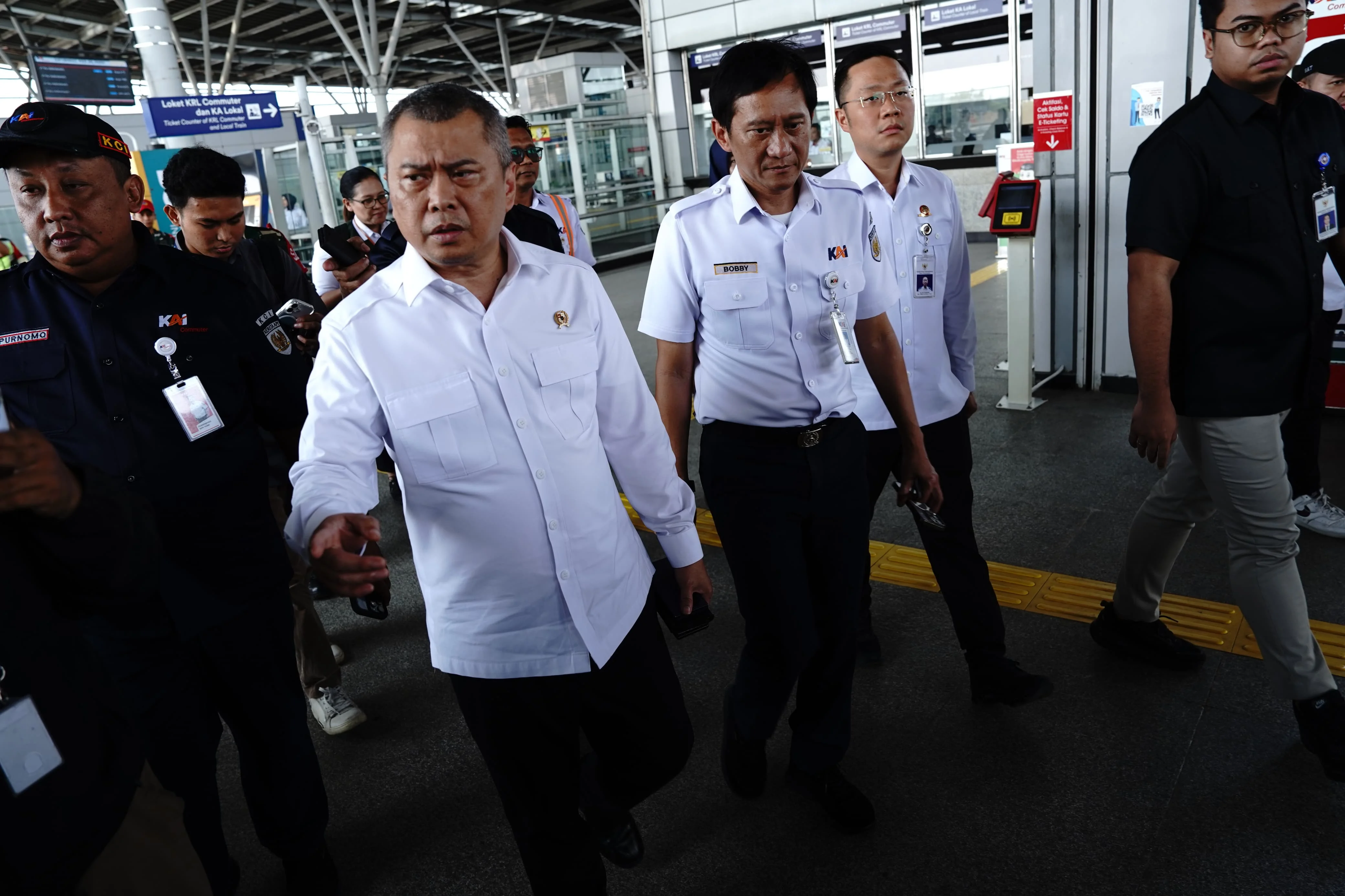 Menteri Perhubungan, Menhub, Dudy Purwagandhi, Kecelakaan Kereta, Stasiun Bekasi Timur, KAI, KRL
