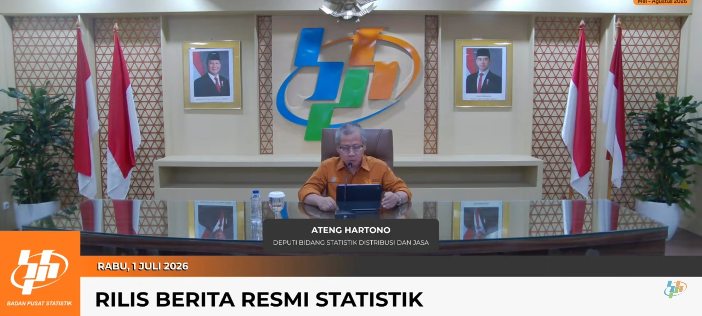 BPS Laporkan Inflasi Per Juni 2026 Jadi 0,44%