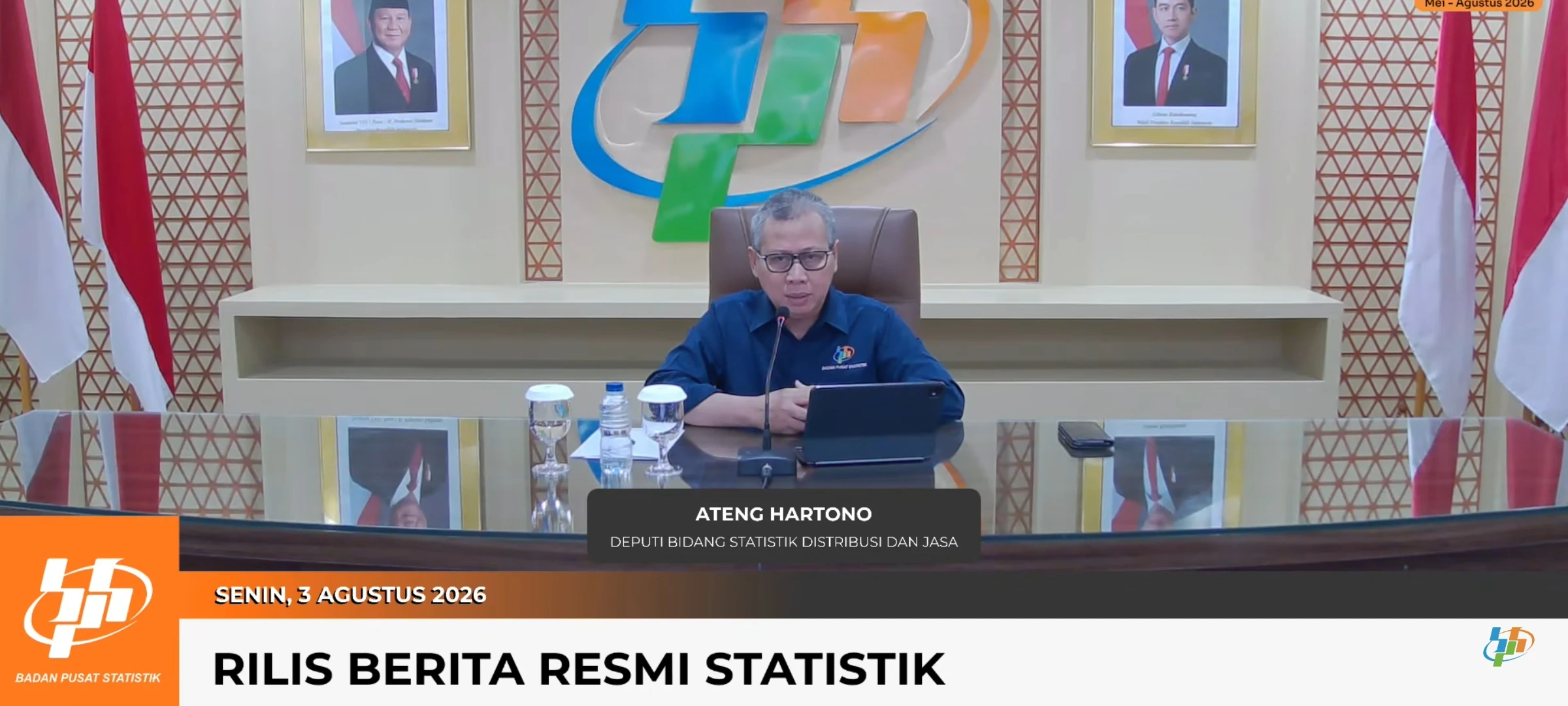 BPS: Ekspor Indonesia Januari–Juni 2026 Tembus US$140,81 Miliar, Naik 4,13%