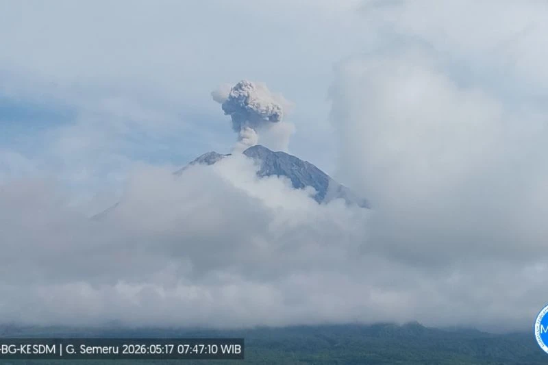 Semeru Erupsi, Awan Panas Meluncur 4 Km ke Besuk Kobokan