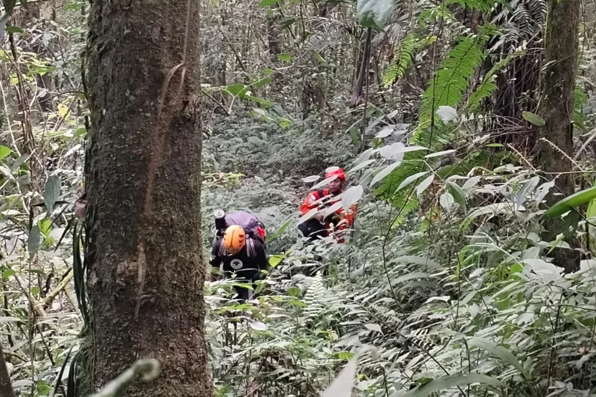 Tim SAR Gunakan Metode Slope Rescue Evakuasi Pendaki Gunung Semeru
