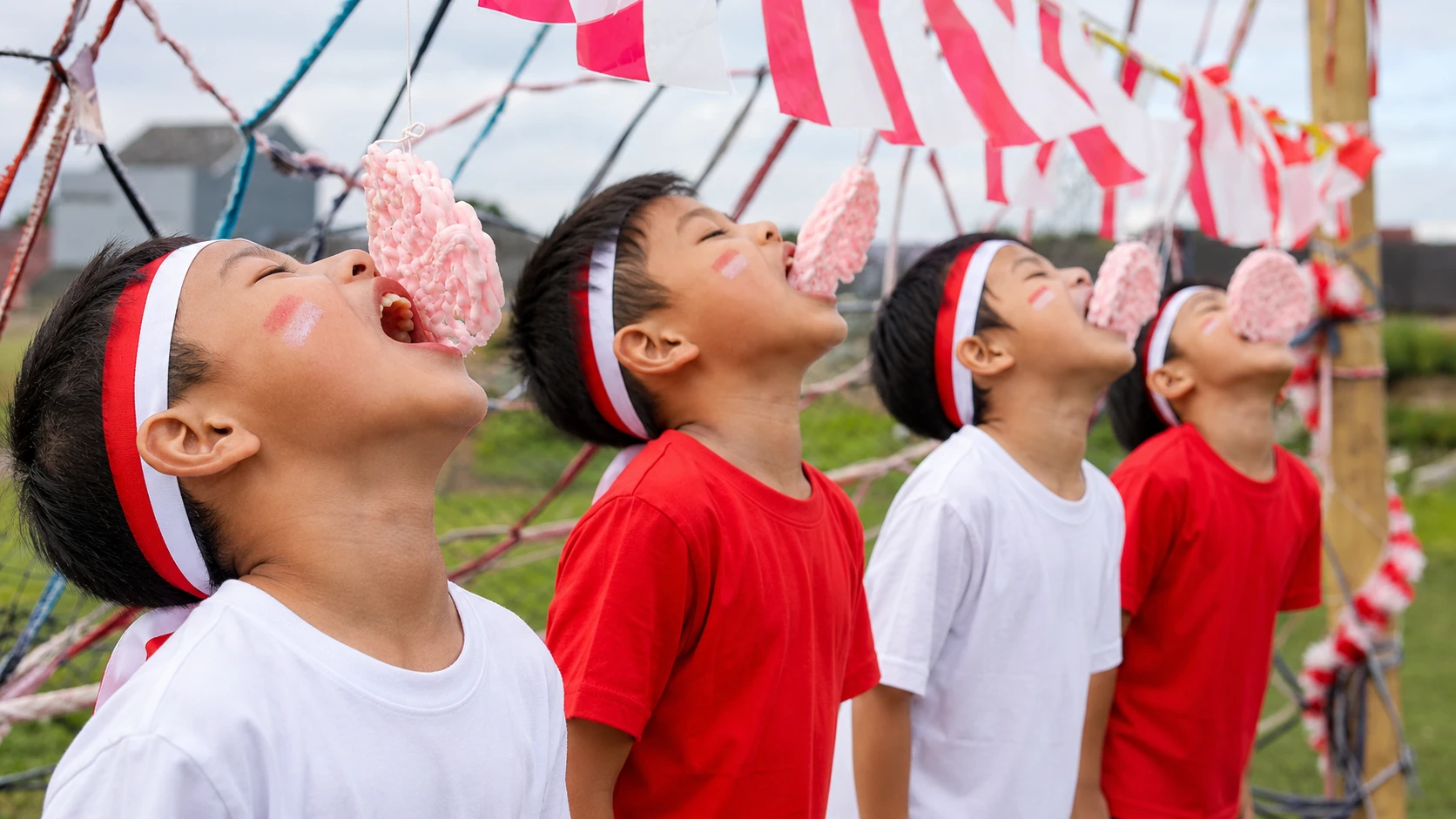 Ilustrasi lomba 17 Agustus Anak SD yang Edukatif