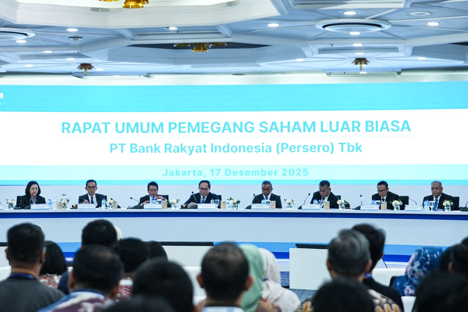 Lengkap, Cek Susunan terbaru Direksi dan Komisaris BRI usai RUPSLB