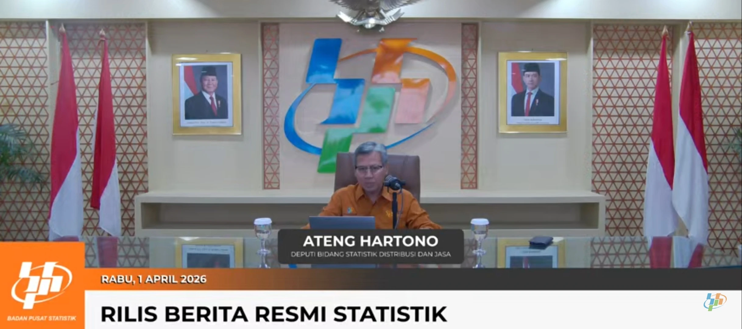 BPS Catat NTP Turun 0,08%, NTN Justru Naik 0,65% pada Maret 2026