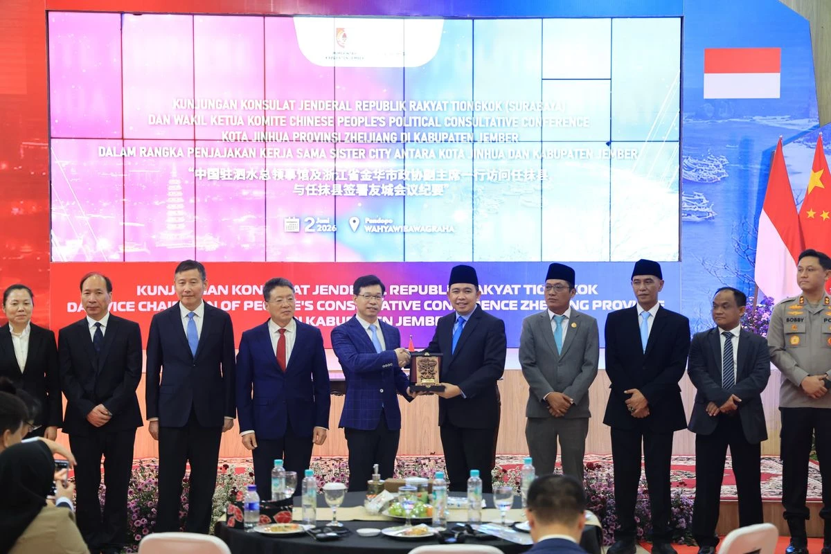 Jember-Jinhua Resmi Jalin Sister City, Gus Fawait Bidik Kolaborasi Pendidikan hingga Kesehatan