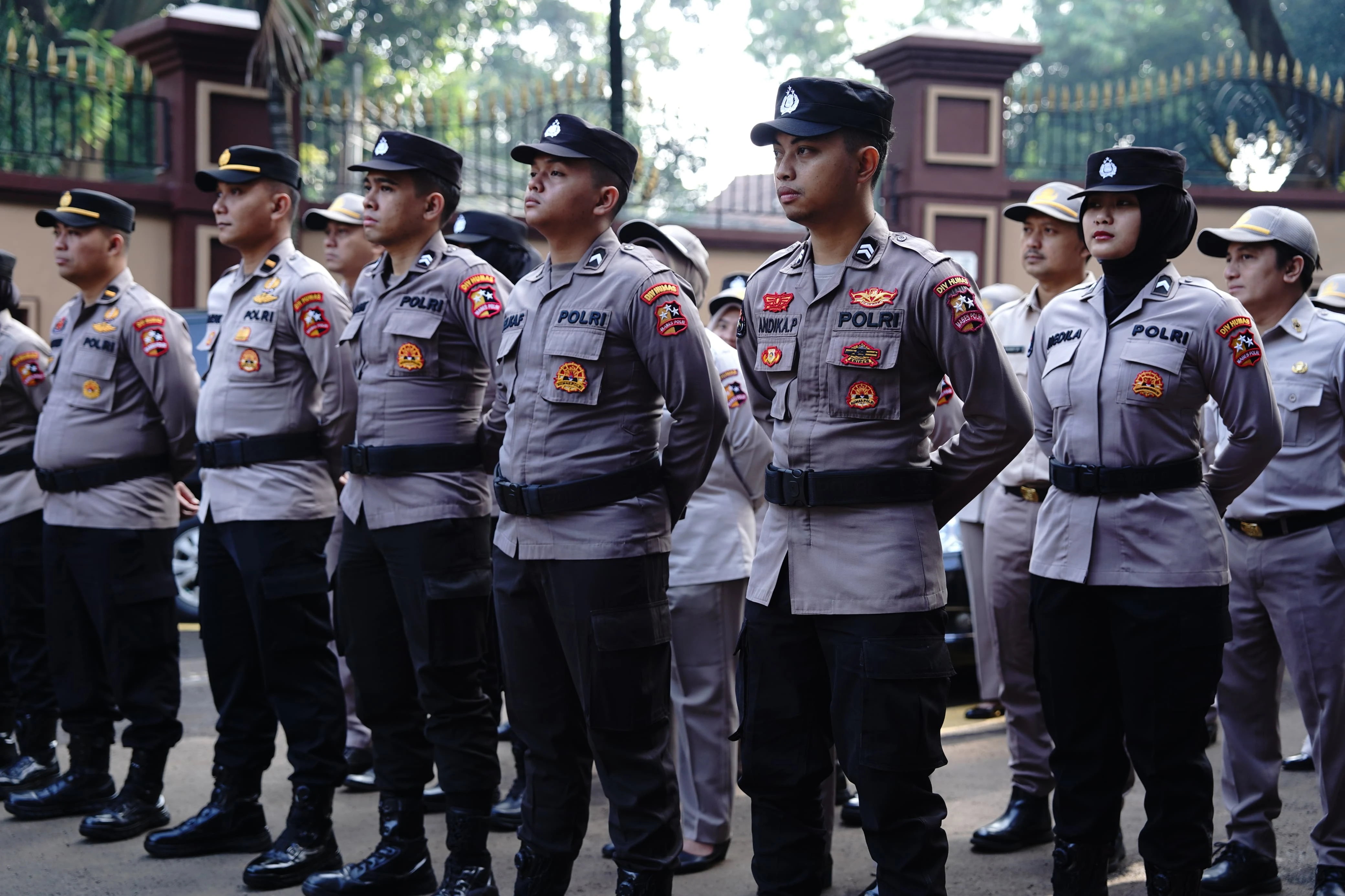 4.263 Aparat Kawal Demo di Lima Titik Jakarta Pusat