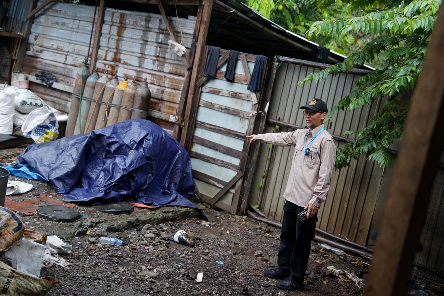 Lokasi temuan paparan radioaktif Cesium-137