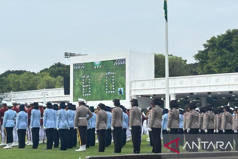 Upacara HUT Ke-80 Kemerdekaan RI