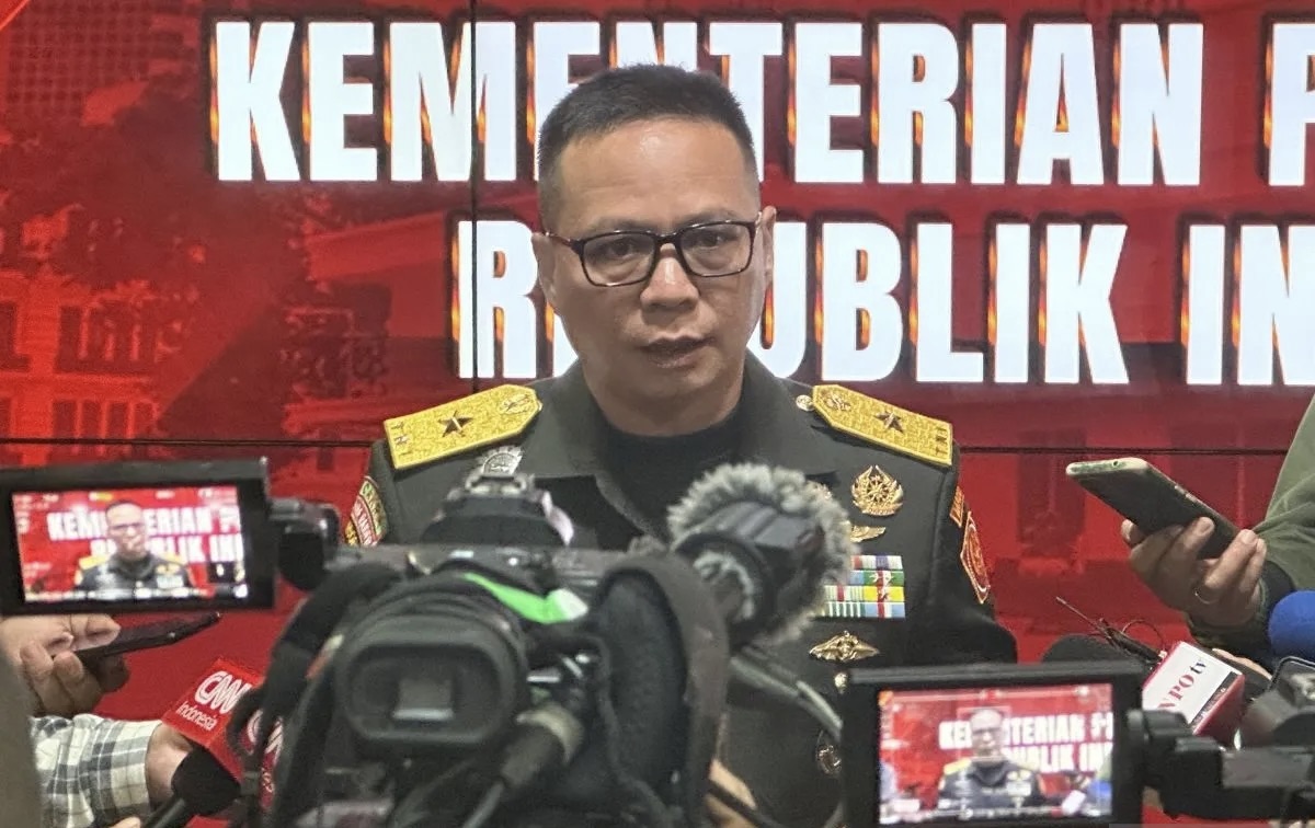Kepala Biro Informasi Pertahanan Sekretariat Jenderal Kementerian Pertahanan Brigadir Jenderal TNI Frega Ferdinand Wenas Inkiriwang