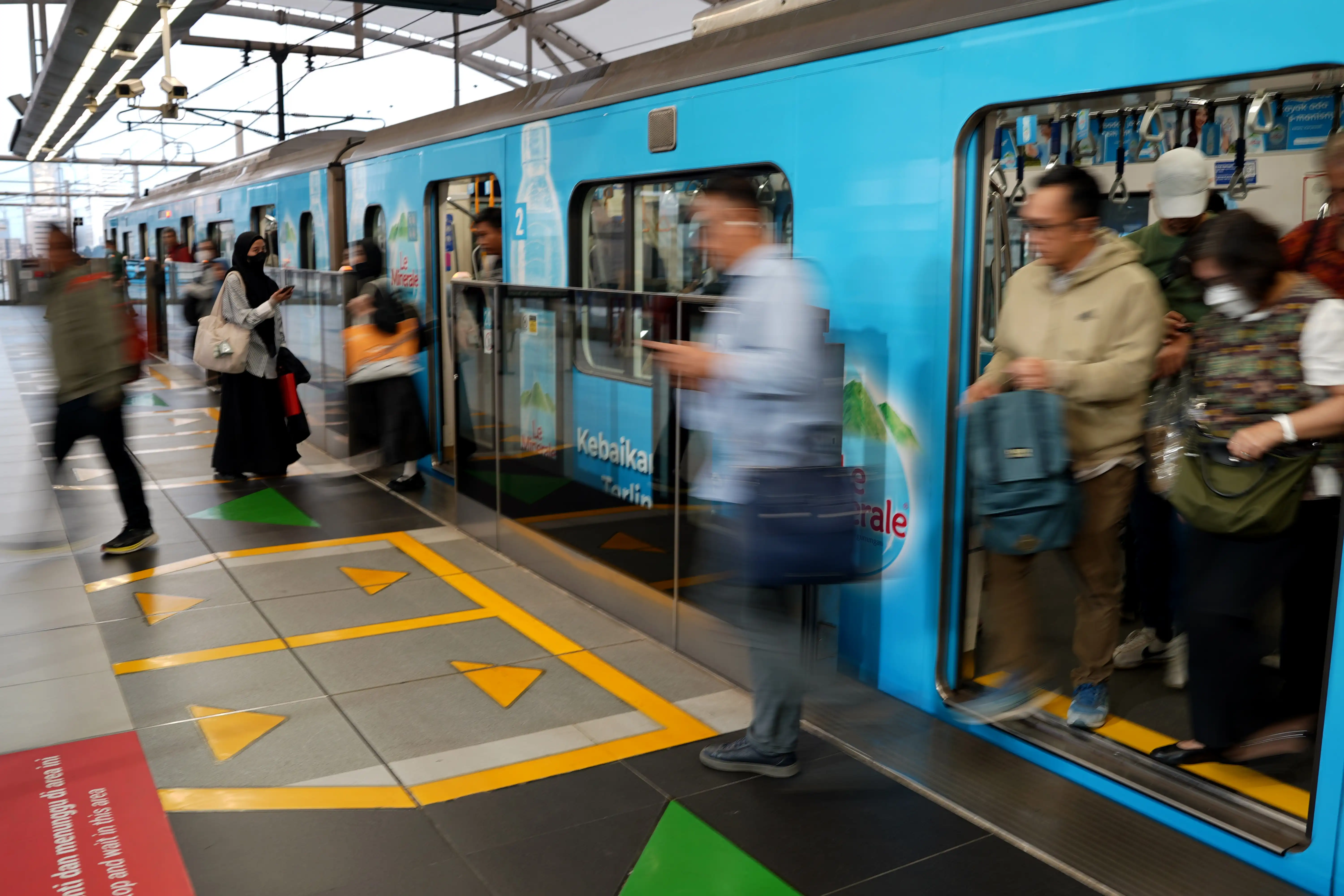 Peserta Jakarta Marathon Bisa Naik MRT Gratis Dua Hari