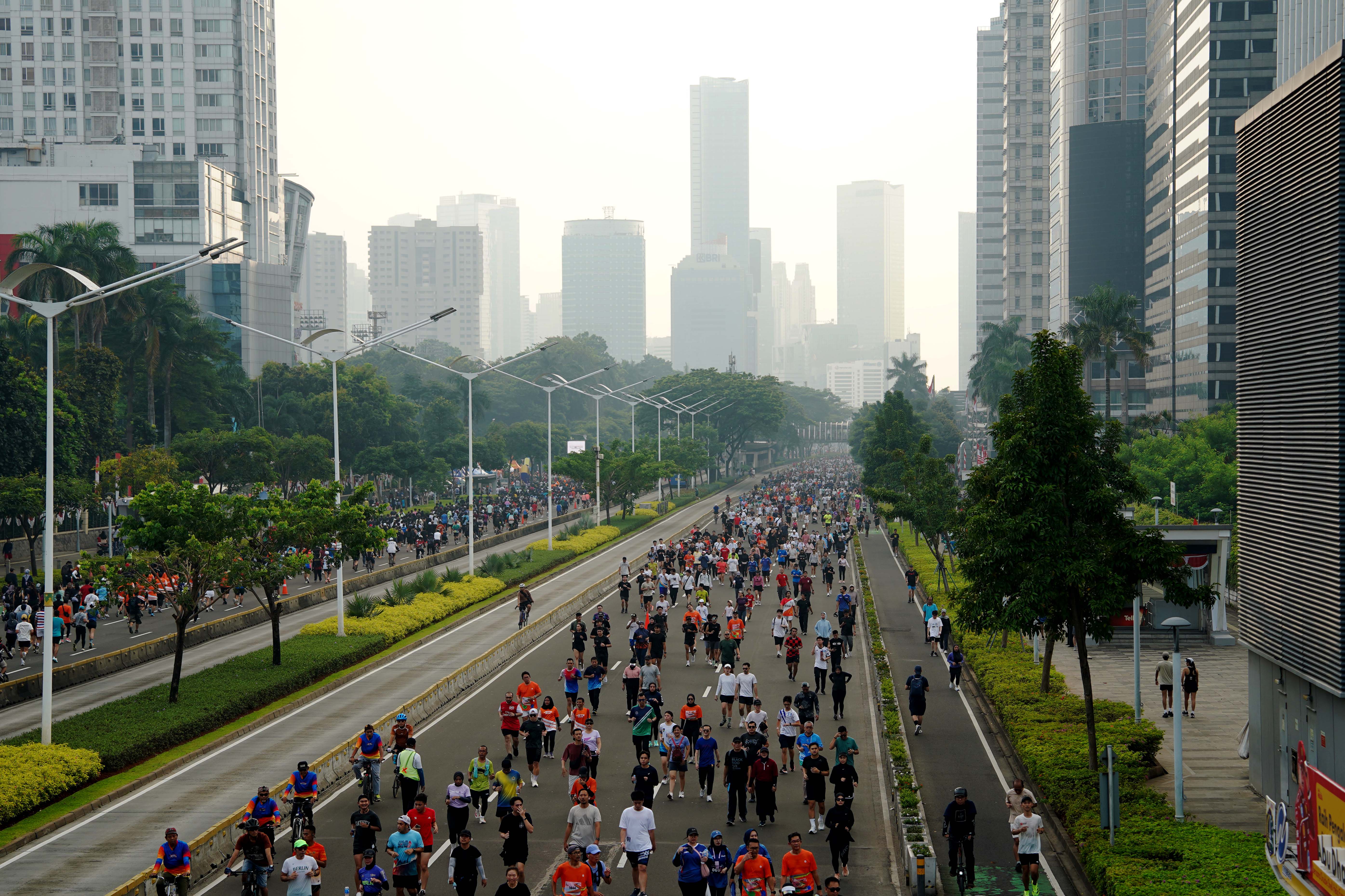 CFD, Car Free Day, hari bebas kendaraan bermotor, HBKB