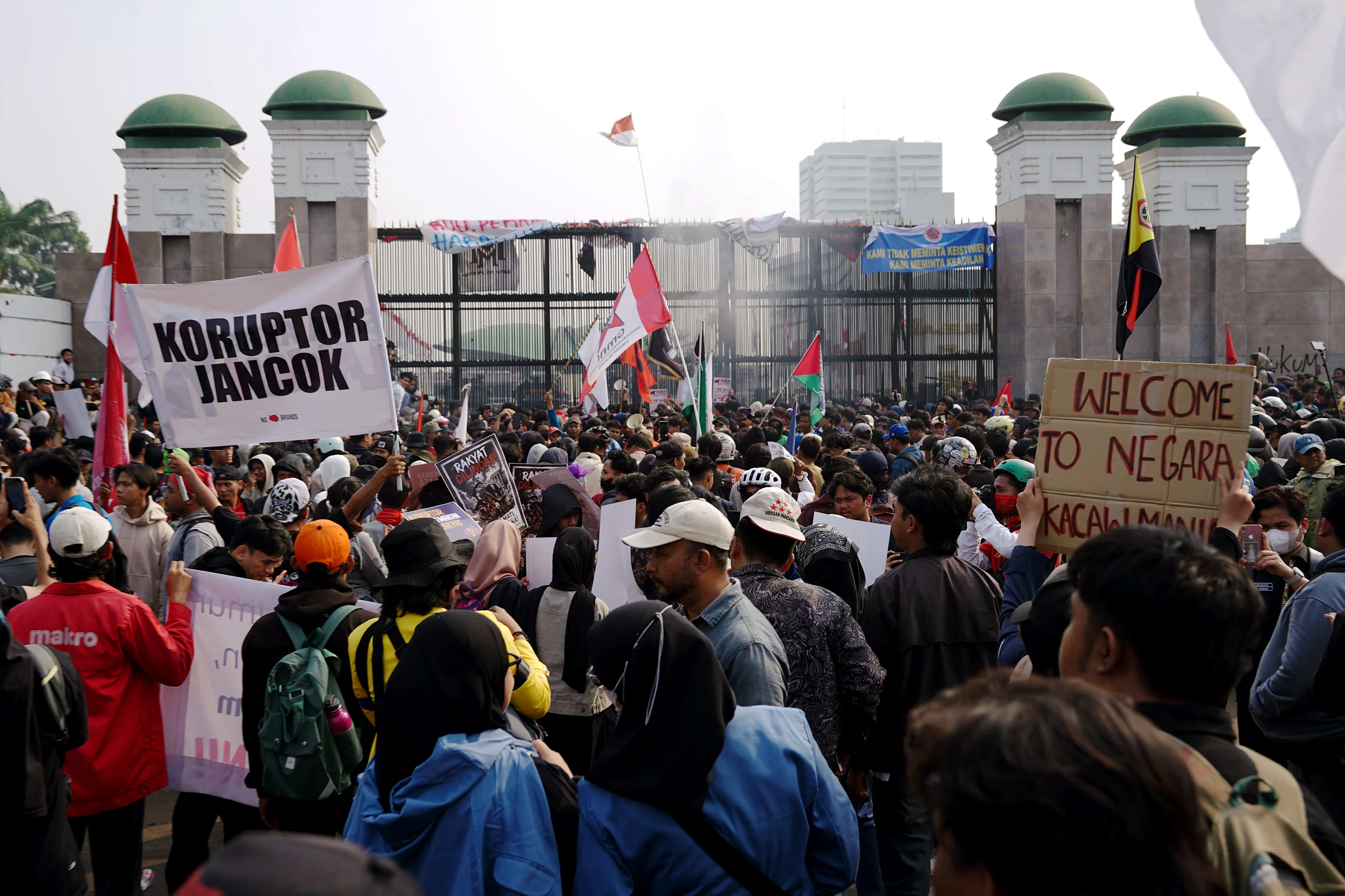 Aksi, Demonstrasi, Mahasiswa, DPR, RUU Perampasan Aset, Demo
