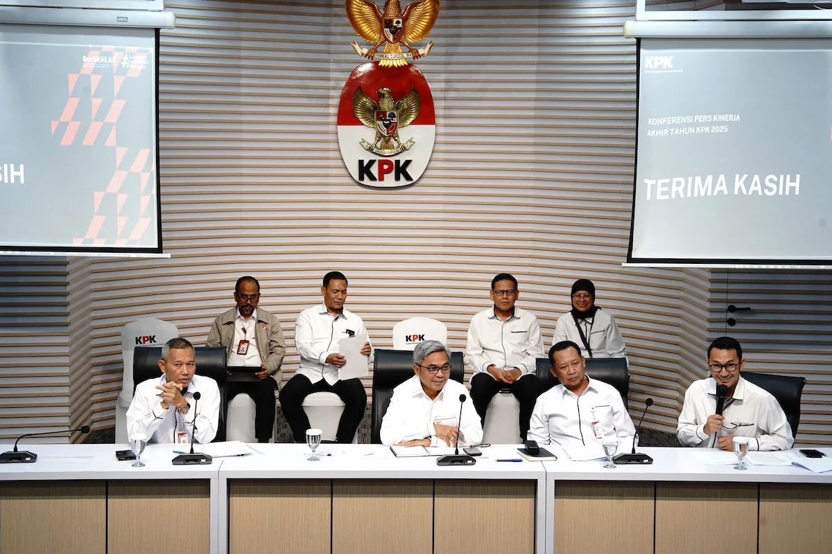 Kinerja KPK 2025, 11 Kali OTT dan Tetapkan 118 Tersangka Korupsi