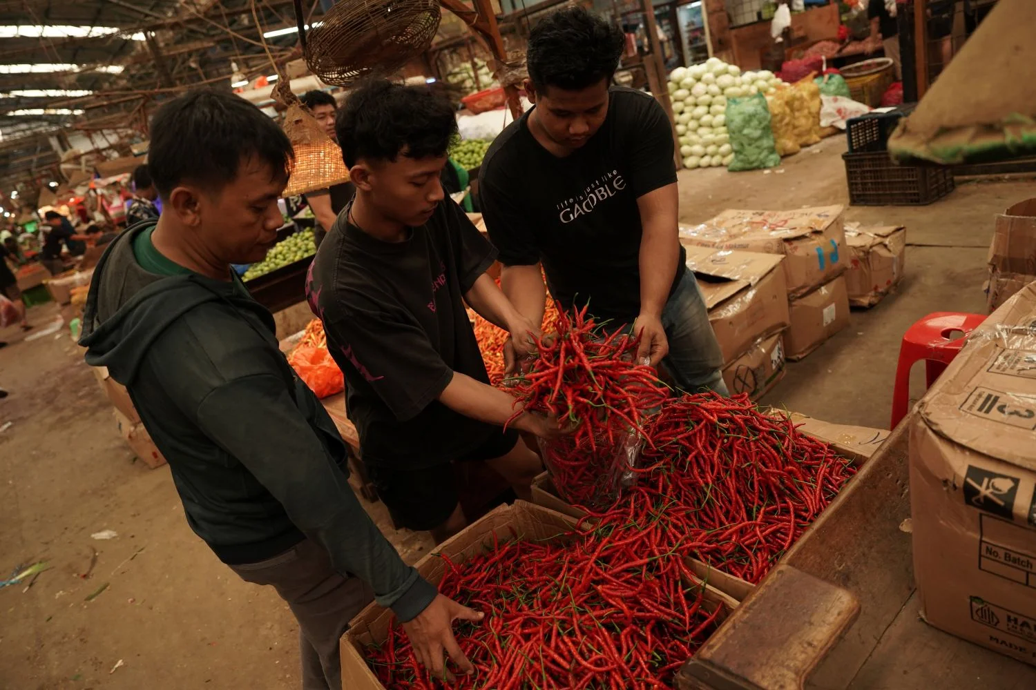 Harga Pangan 13 Agustus 2026: Cabai Rawit Tembus Rp61.250/Kg, Telur Ayam Rp27.050