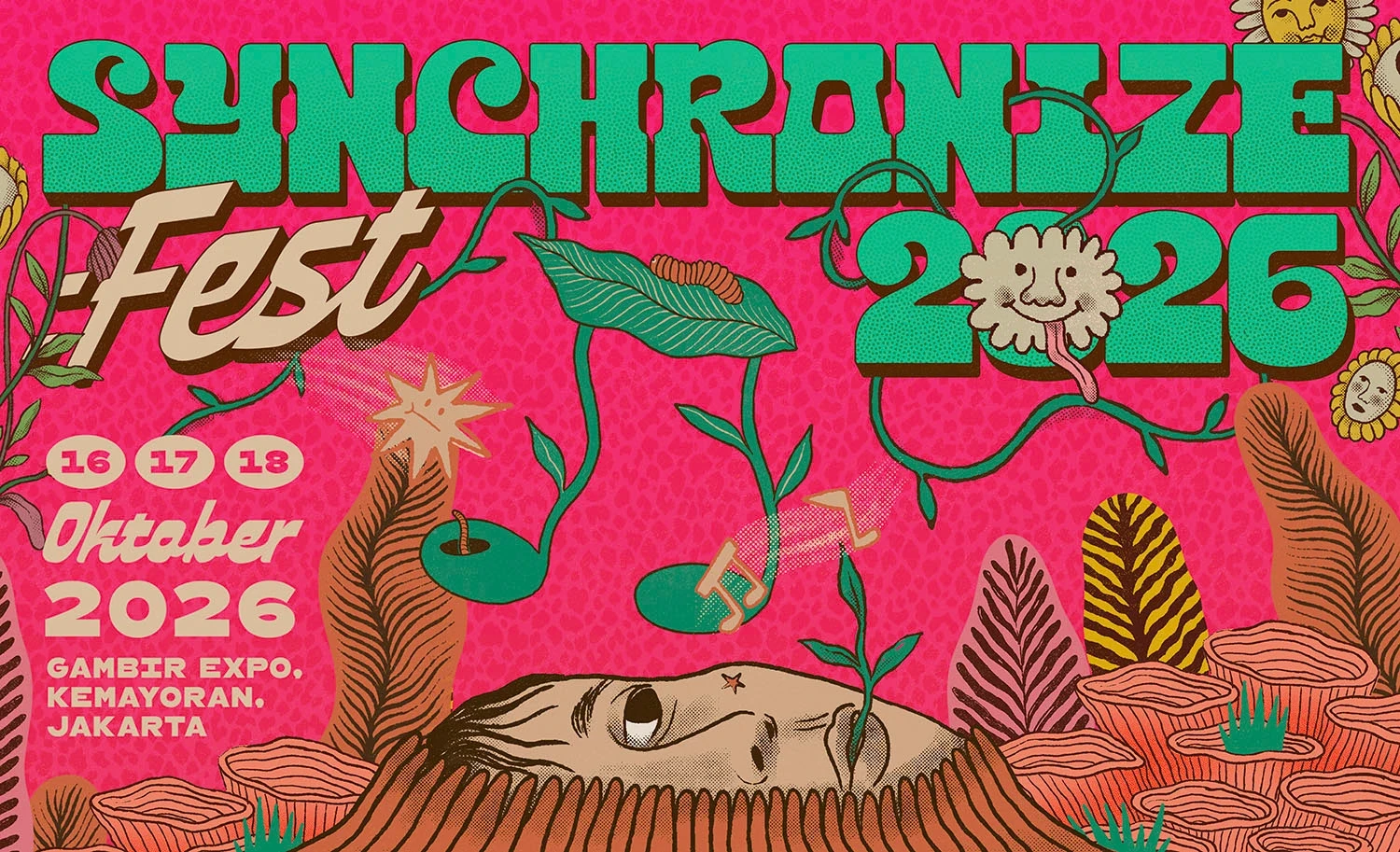 Synchronize Fest 2026 Umumkan Lineup Lengkap dan Harga Tiket