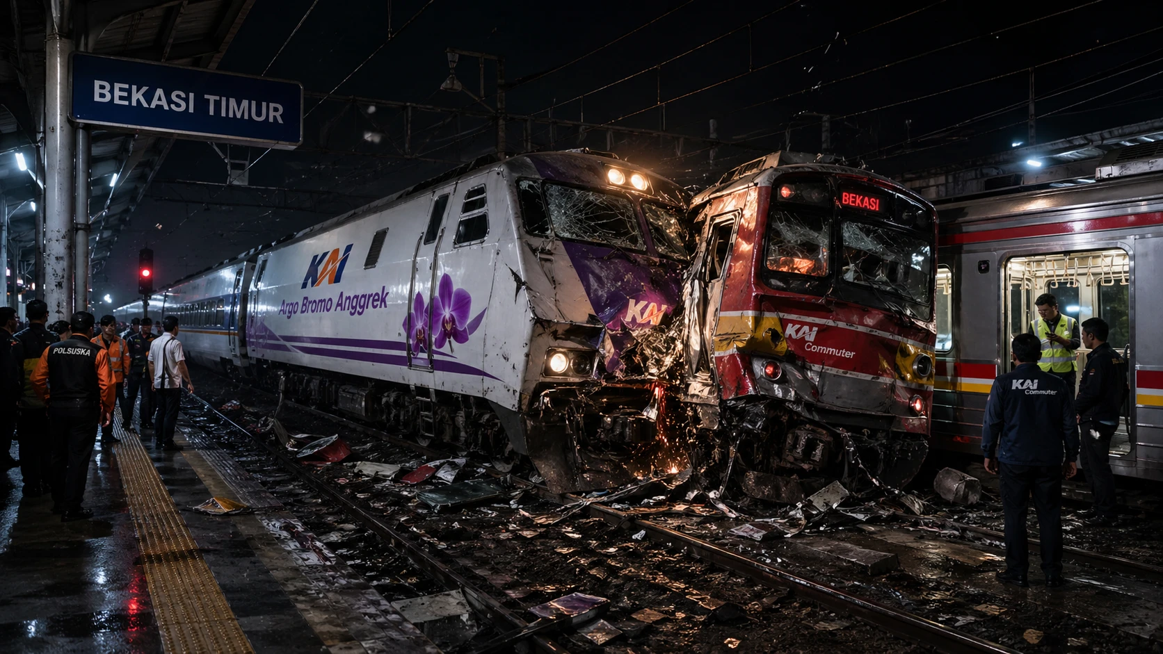 KAI Sebut Taksi Jadi Pemicu Sensor Persinyalan Galat dalam Tragedi Bekasi