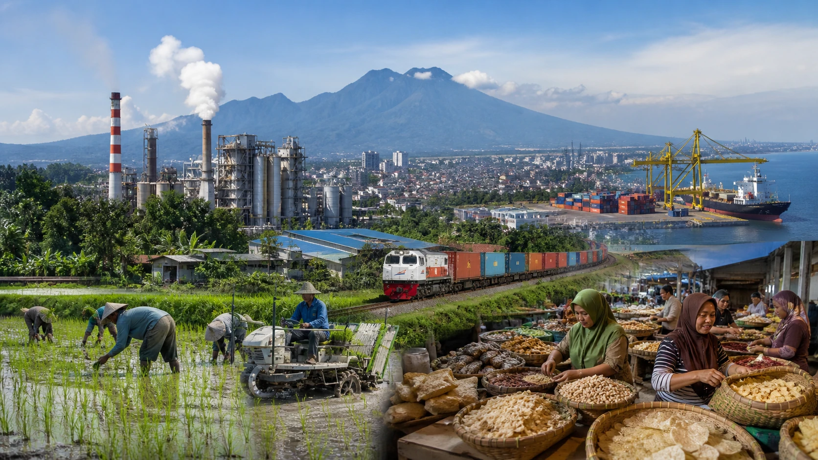 Ekonomi Jateng Tumbuh 5,89%, Lampaui Angka Nasional