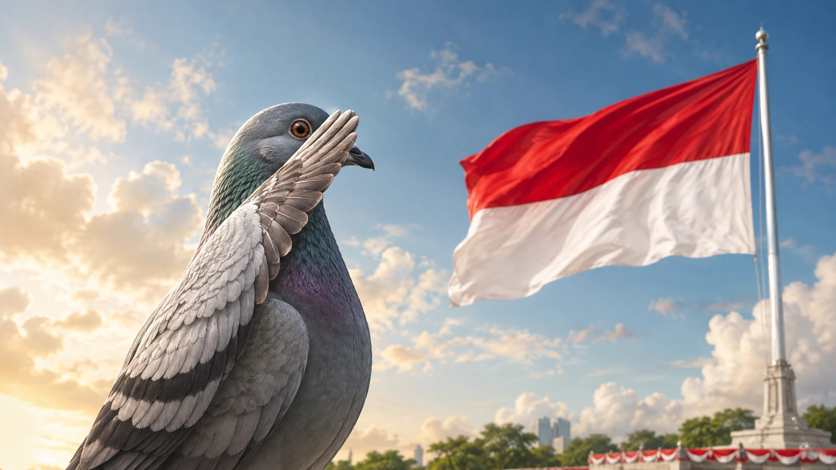 Duit Negara Rp305 Juta Buat Burung Merpati, ICW Sindir Perayaan HUT RI