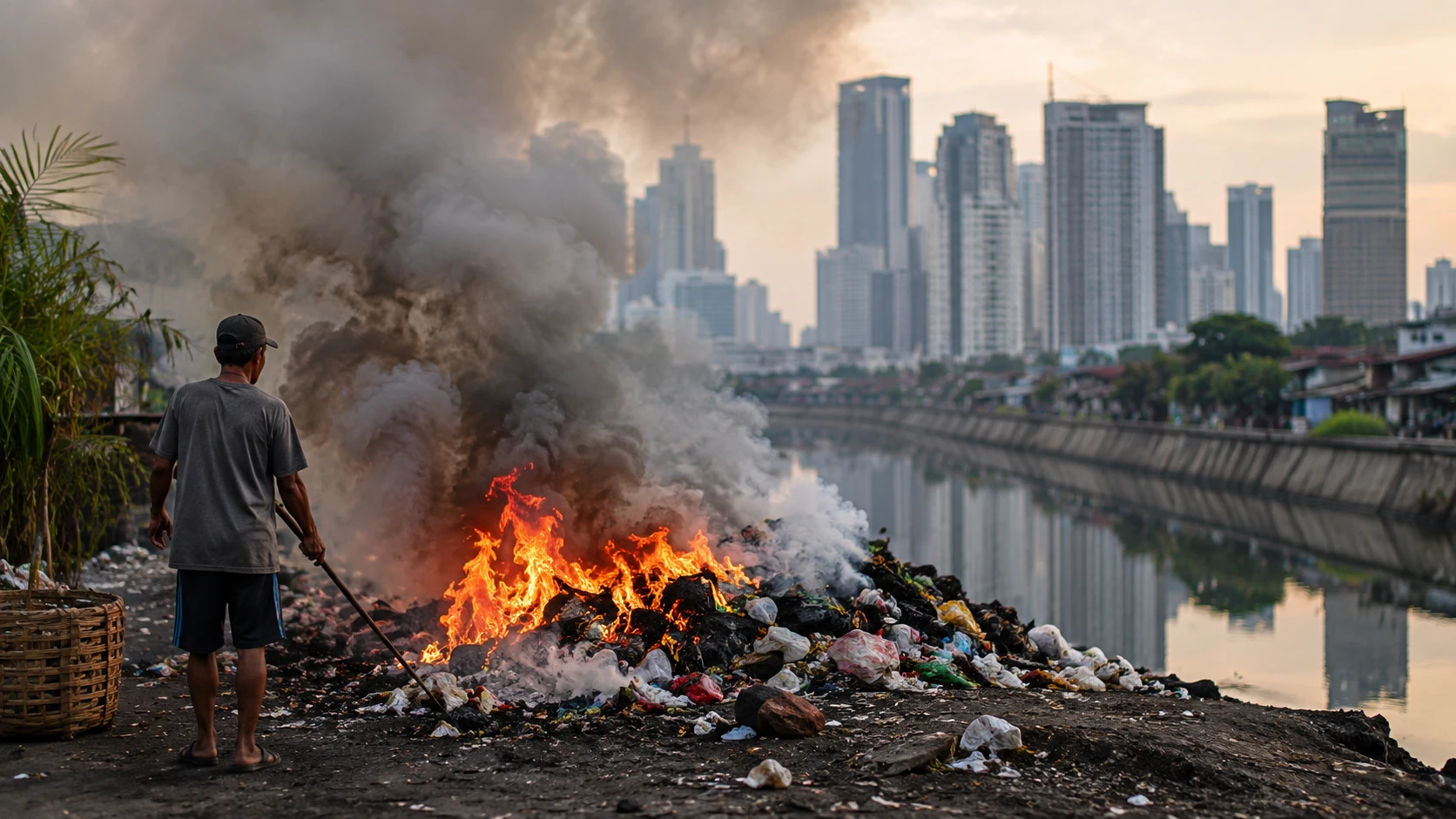 Bakar Sampah di Jakarta Bisa Didenda Rp500 Ribu, Ini Aturan dan Bahayanya