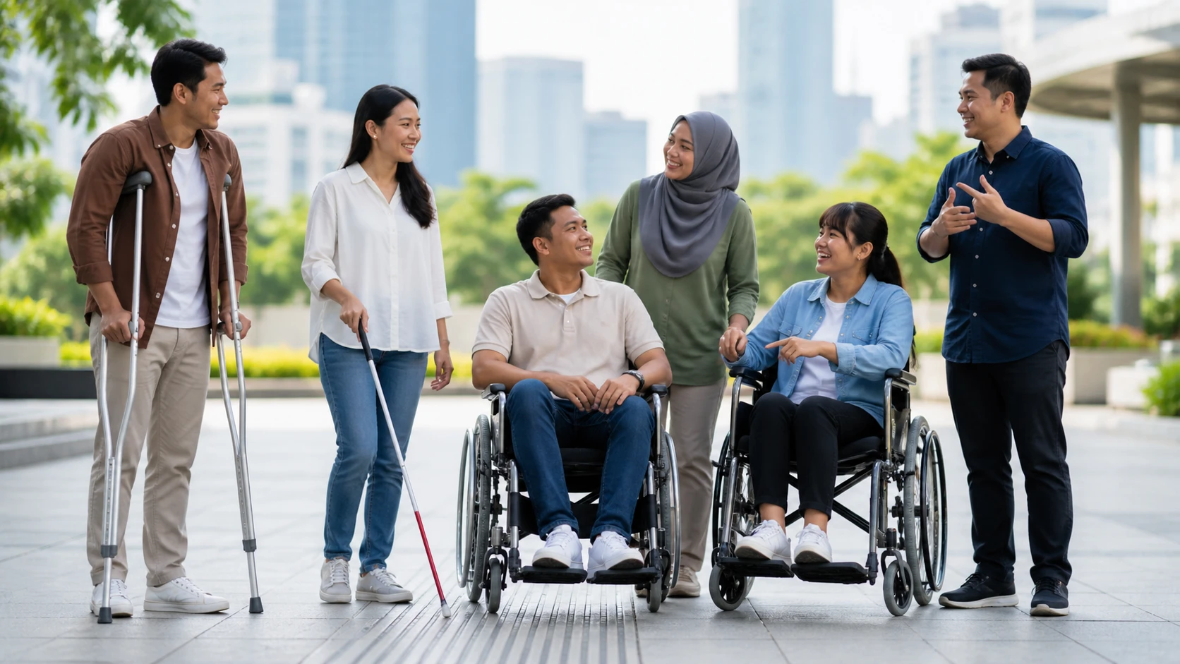Penyandang Disabilitas Indonesia 2,17%, Kesulitan Jalan Paling Tinggi