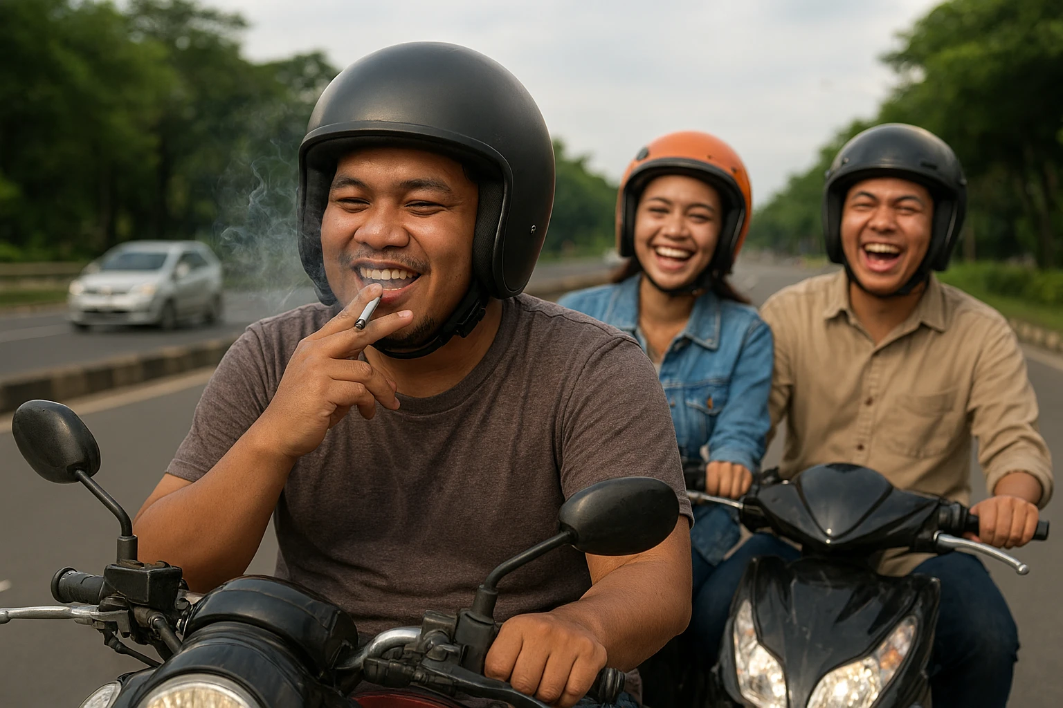 Alasan Tidak Jelas, MK Tolak Uji Materi UU LLAJ soal Merokok saat Berkendara