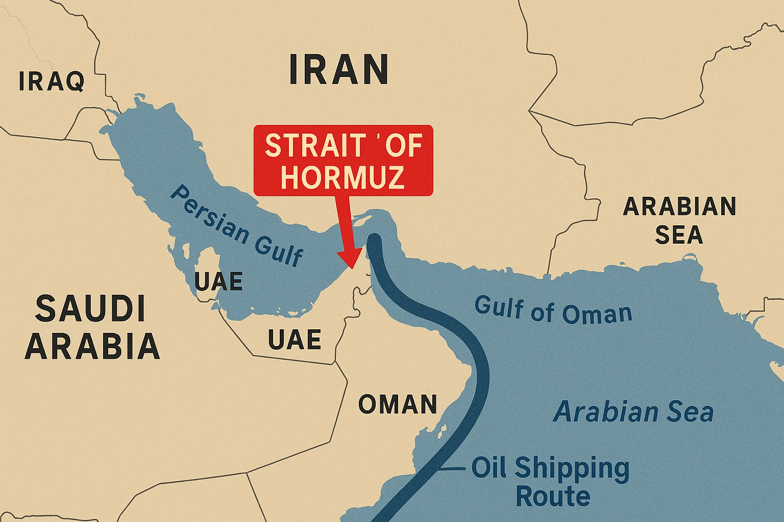 Selat Hormuz Terganggu, Ini Jalur Alternatif Minyak dan Gas Dunia