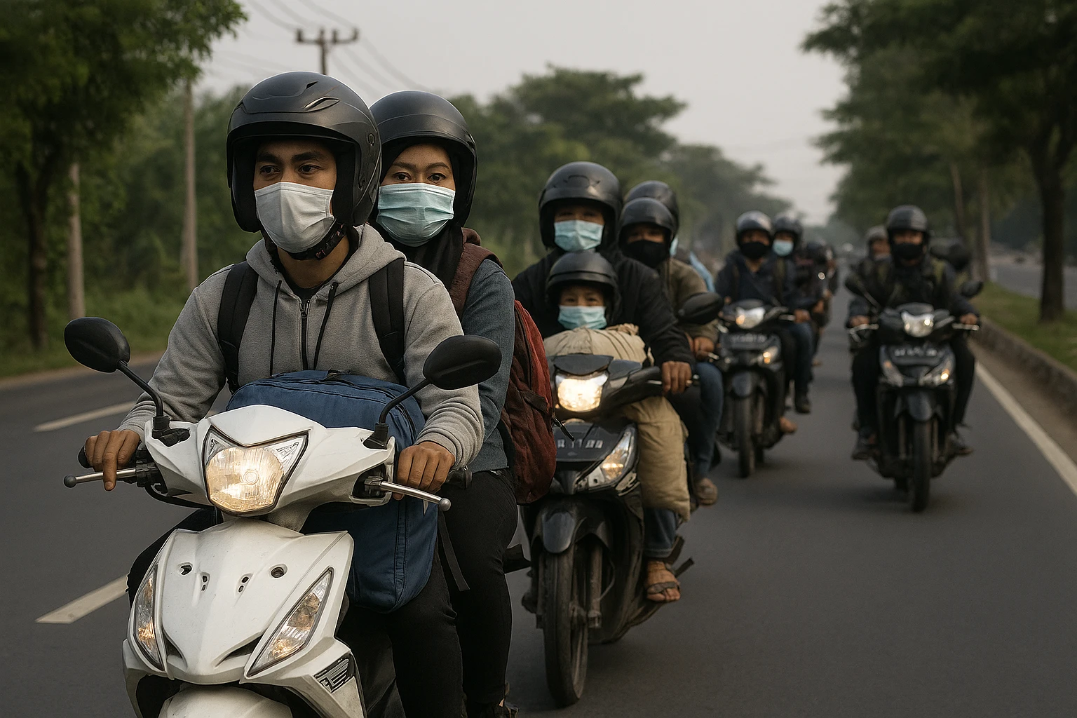 Ingin Mudik Pakai Motor Tetap Aman? Ikuti Tips Ini Agar Perjalanan Lebih Lancar