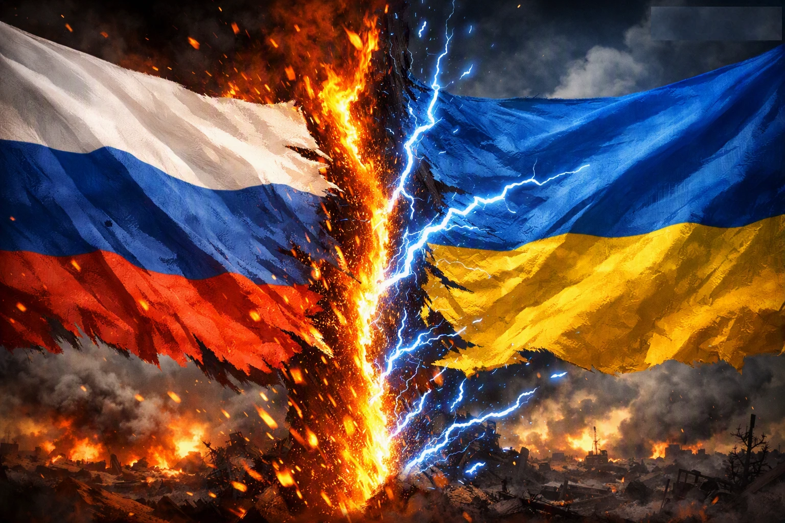 Rusia-Ukraina Tak Berhenti Saling Serang, 4 Orang Tewas Termasuk Bocah 8 Tahun