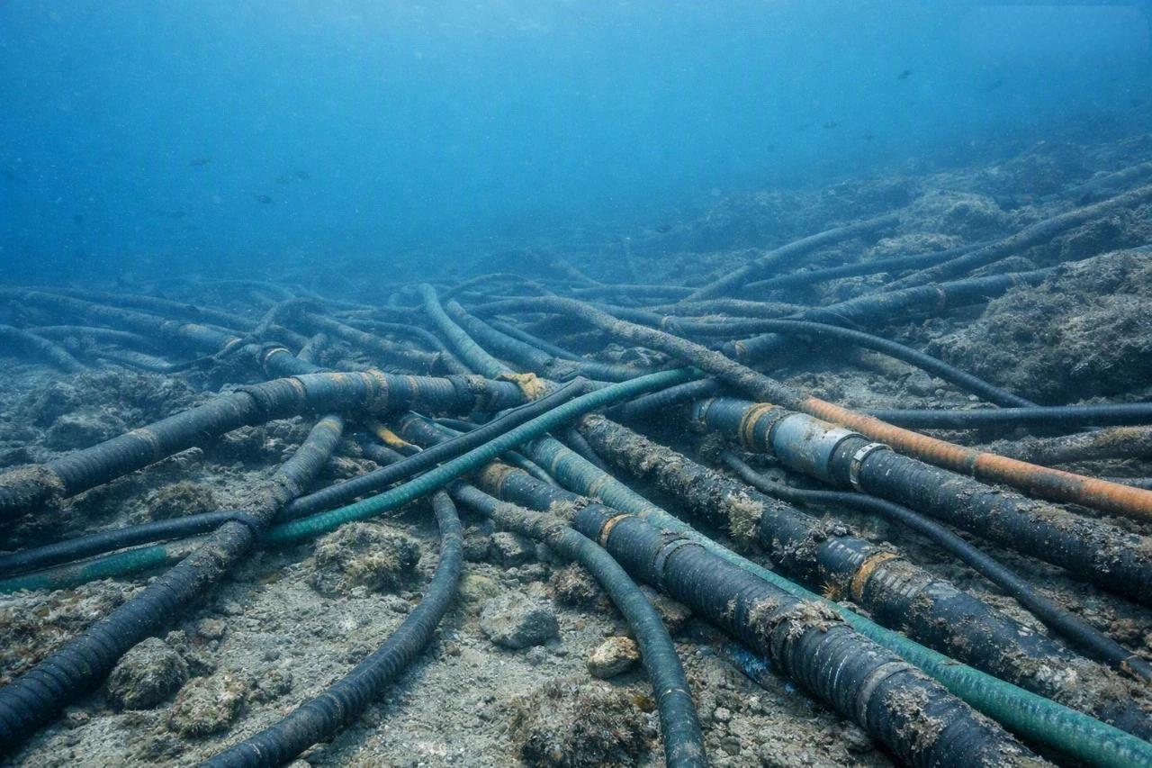 Jalur Laut Padat, KKP Tata 217 Koridor Kabel Bawah Laut Indonesia