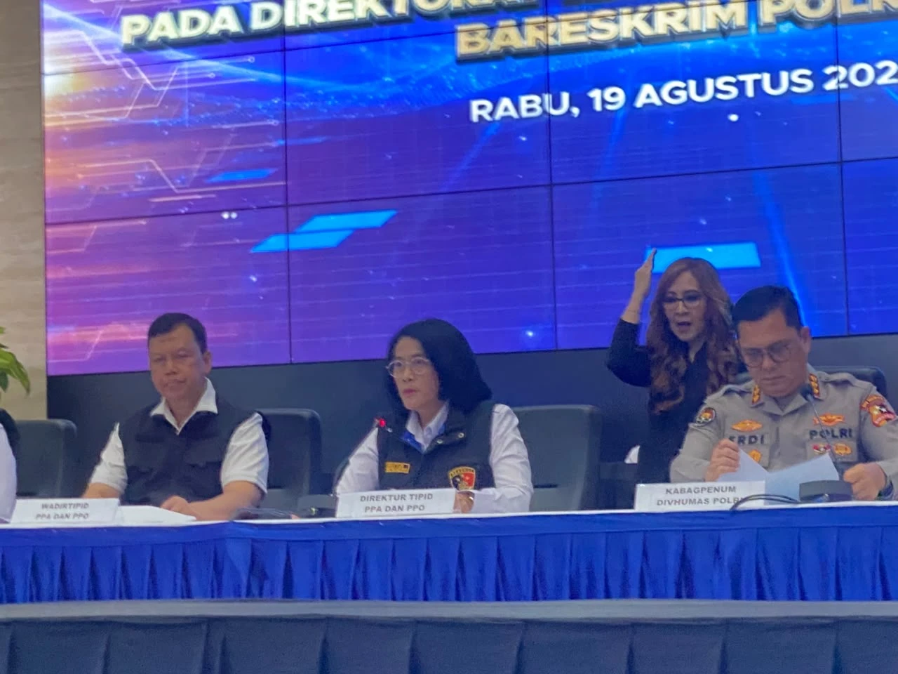 Direktur Tindak Pidana Perempuan dan Anak serta Tindak Pidana Perdagangan Orang (Dirtipid PPA dan PPO) Bareskrim Polri Brigjen Pol. Nurul Azizah