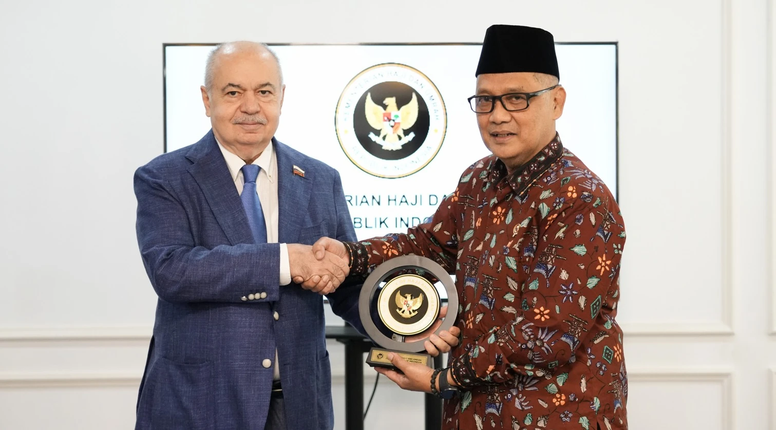 Indonesia-Rusia Perkuat Kerja Sama Tata Kelola dan Pelayanan Jemaah Haji