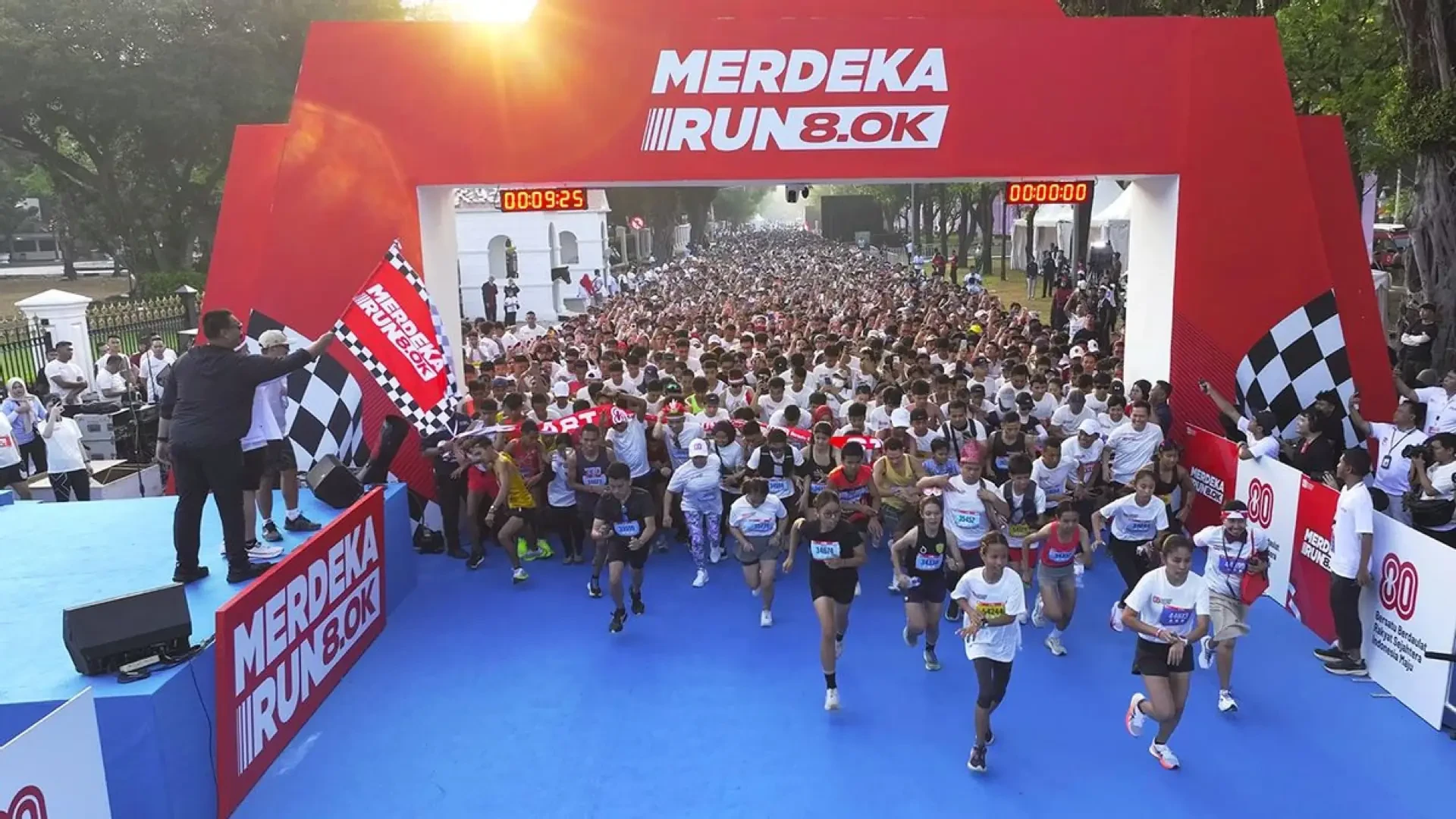 12 Ribu Pelari Ramaikan Merdeka Run 2026 di Istana Merdeka