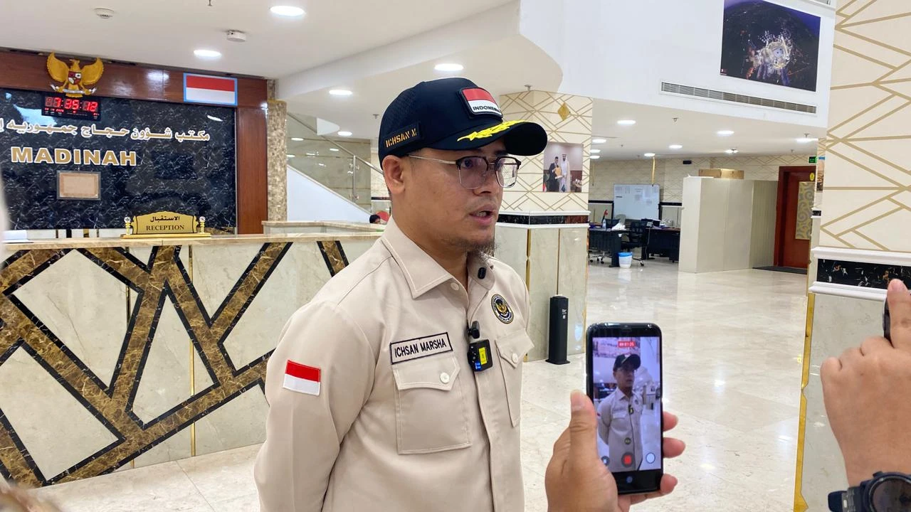 Kepala Bidang Media Center Haji (MCH) PPIH Arab Saudi, Ichsan Marsha.