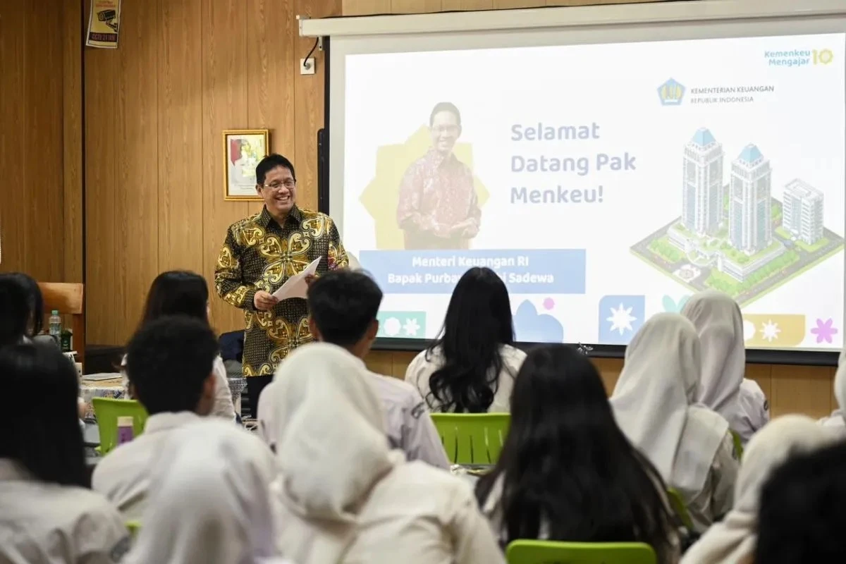 Lewat Kemenkeu Mengajar, Purbaya Ajak Pelajar Pahami APBN