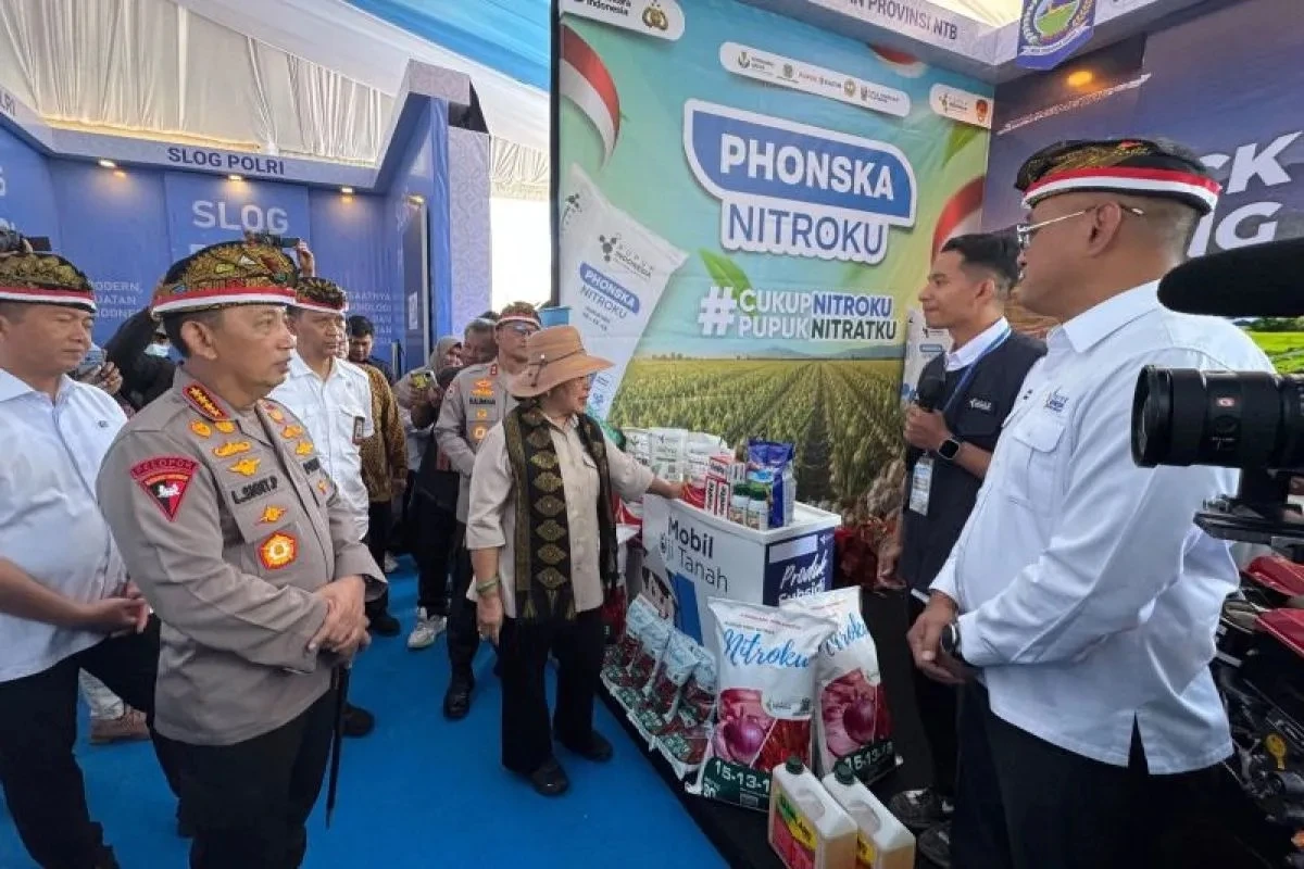 kapolri, listyo sigit, bawang putih,