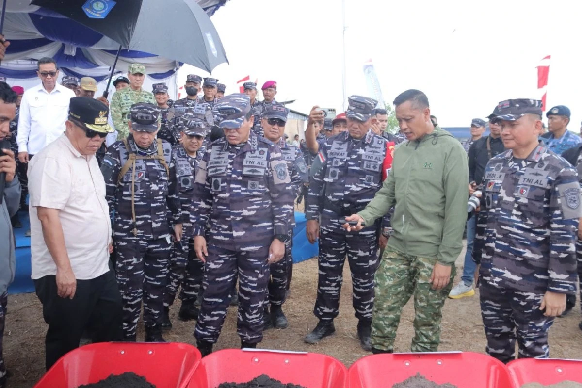 TNI AL, barang sitaan SDA