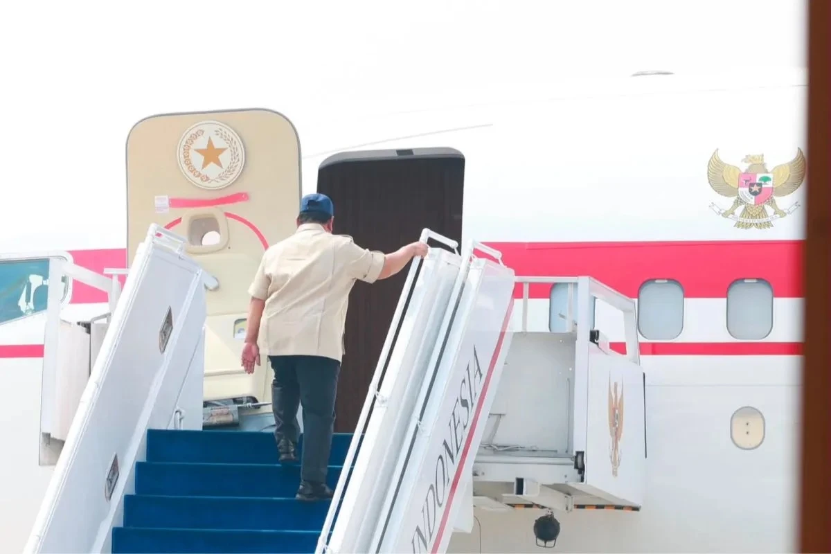 prabowo, pesawat kepresidenan,