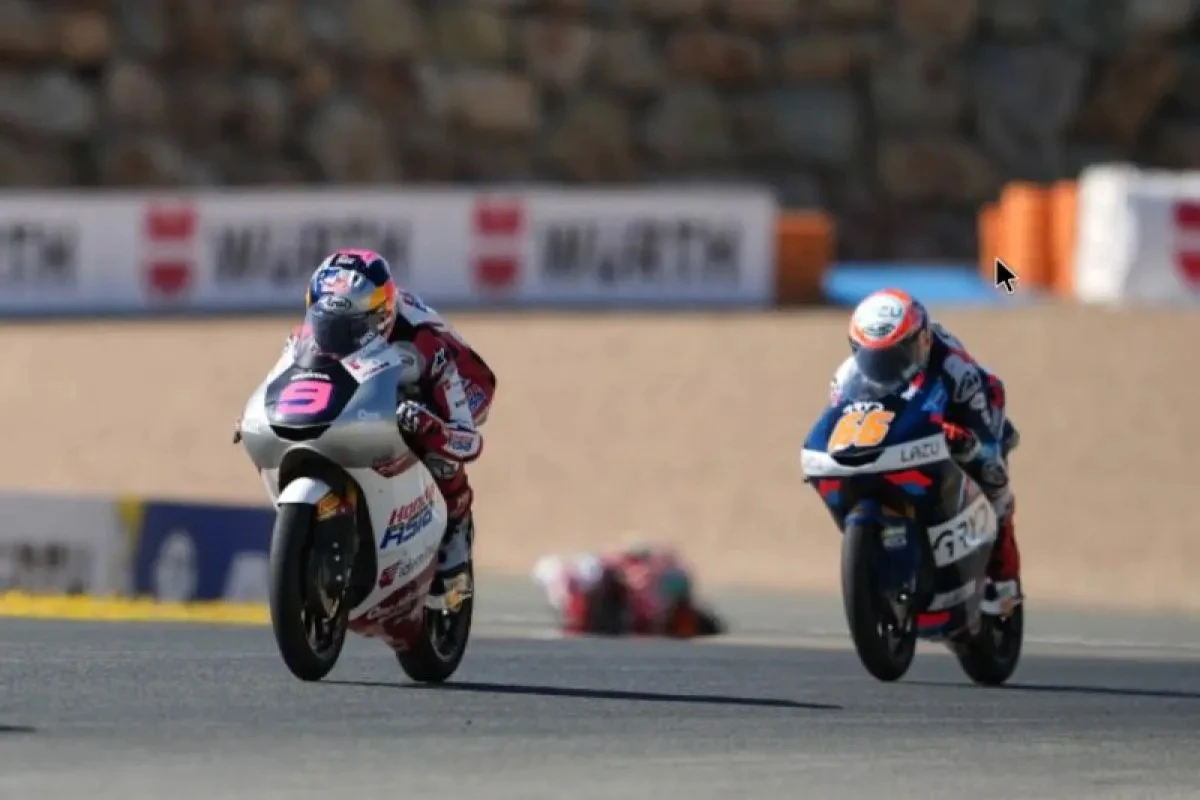 Veda Ega Pratama Crash di FP2 Moto3 Hungaria, Quiles Catat Waktu Terbaik