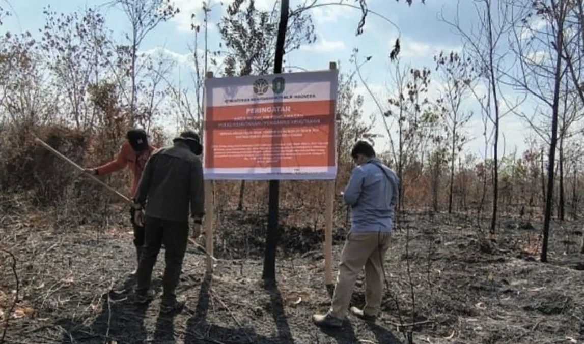papan pengawasan, kemenhut,