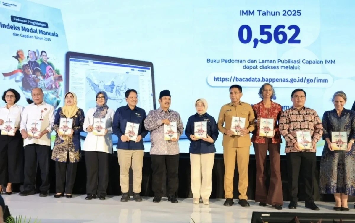 Indeks Modal Manusia RI 2025 Capai 0,562, Potensi Anak Baru 56,2%