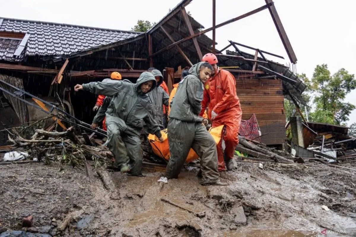 BNPB: Per 4 Januari, Korban Meninggal Bencana Sumatra 1.177 Orang