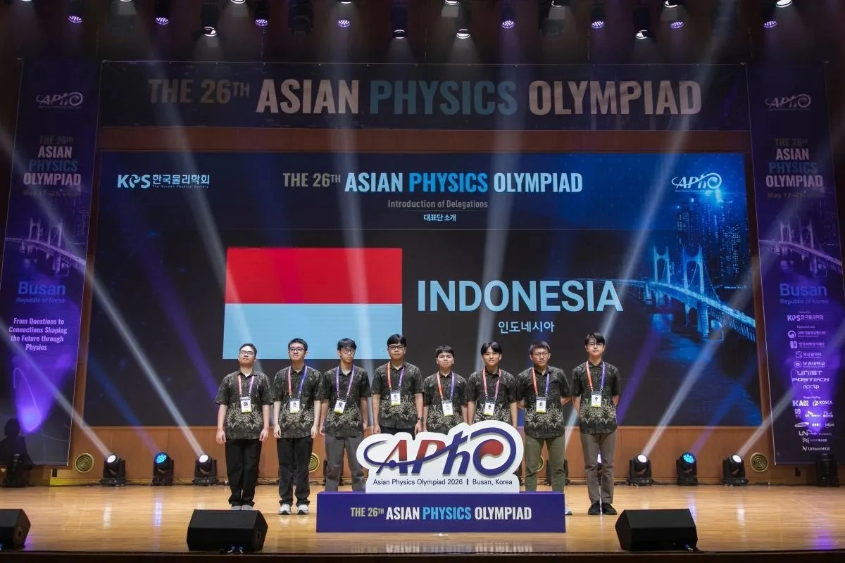 Indonesia Rebut 2 Emas Olimpiade Fisika Asia 2026, Ungguli Jepang hingga Israel
