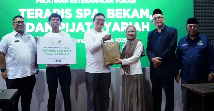 Baznas Buka Pelatihan Pijat Syariah Gratis di Tangerang, Mustahik Disiapkan Kerja