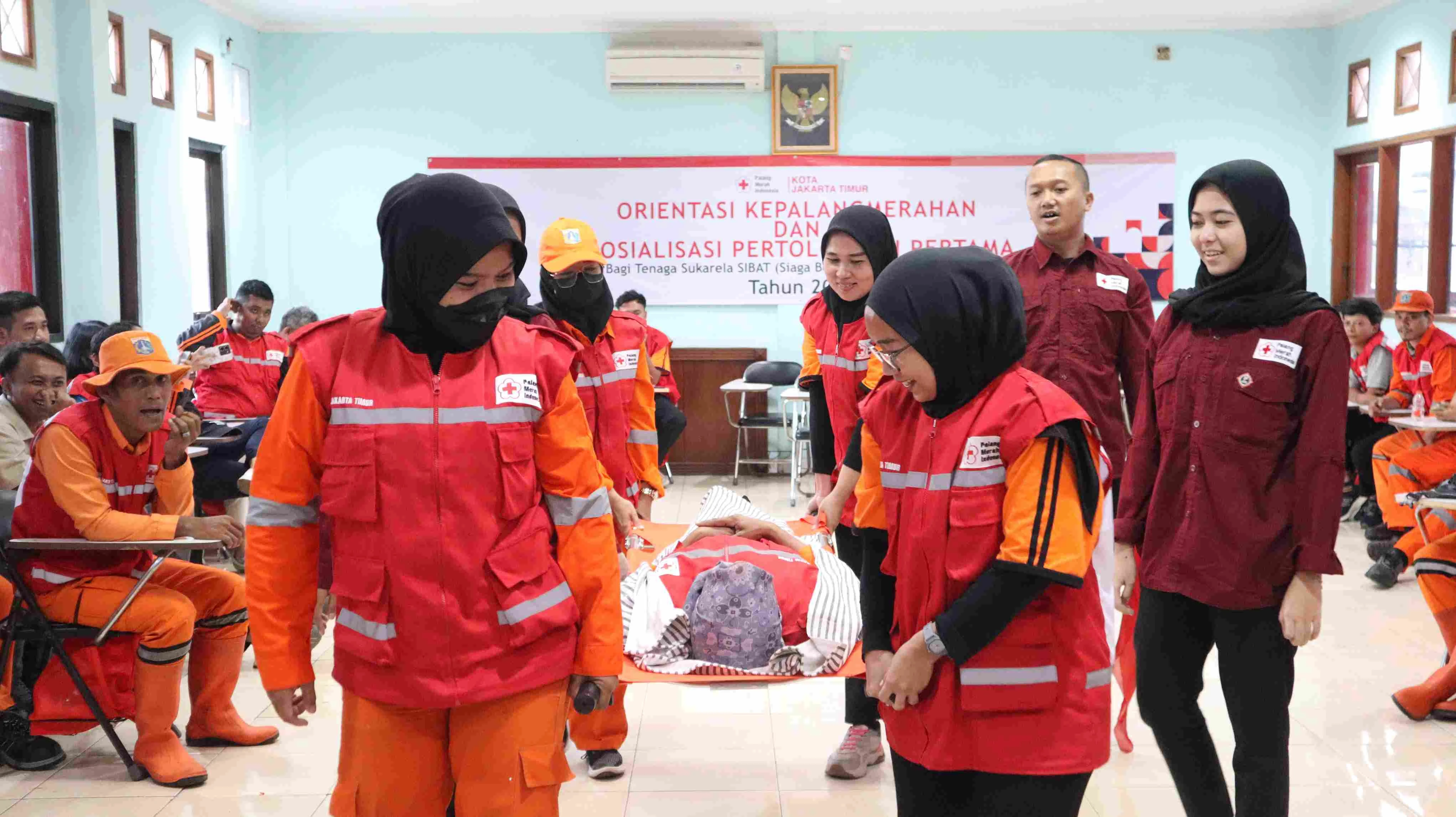PMI DKI Dorong Pasukan PPSU Dibekali Keterampilan Pertolongan Pertama