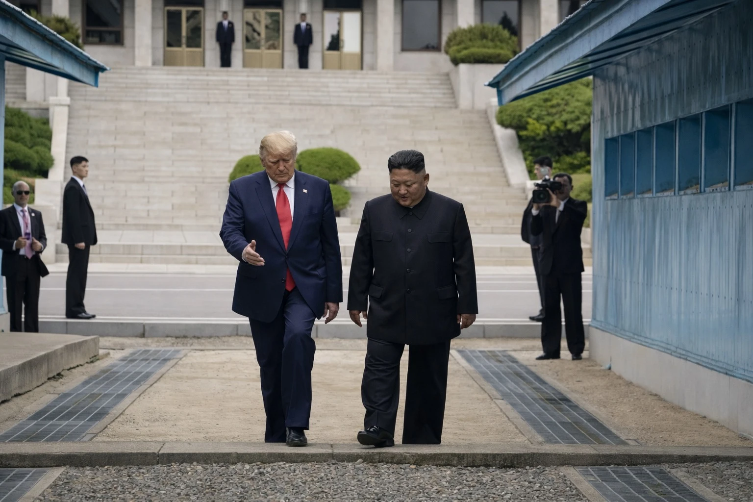 Trump Buka Peluang Dialog Tanpa Syarat Dengan Kim Jong Un
